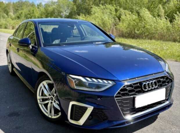 Audi A4 B9  Рестайлинг, 2020, пробег 70000 км