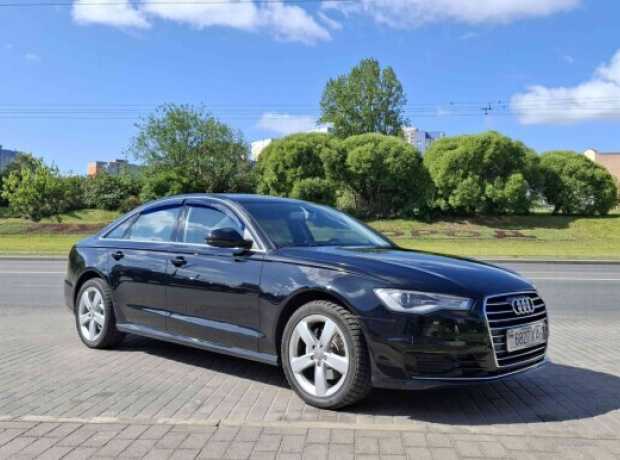 Audi A6 C7  Рестайлинг, 2015, пробег 182000 км