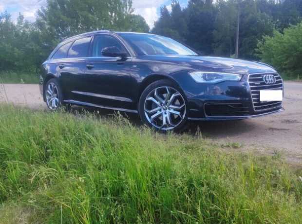 Audi A6 C7  Рестайлинг, 2015, пробег 214000 км