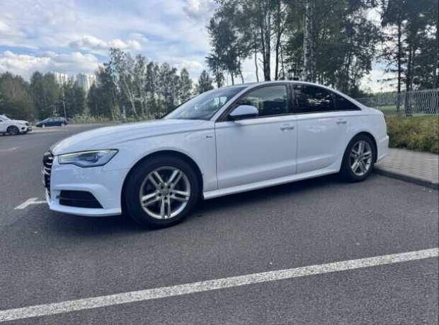 Audi A6 C7  Рестайлинг, 2016, пробег 207000 км