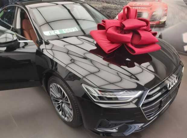 Audi A7 C8, 2022, пробег 5000 км