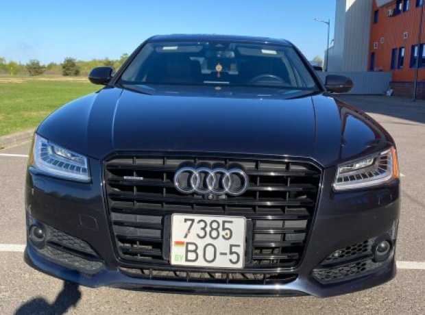 Audi A8 D4  Рестайлинг, 2017, пробег 95000 км