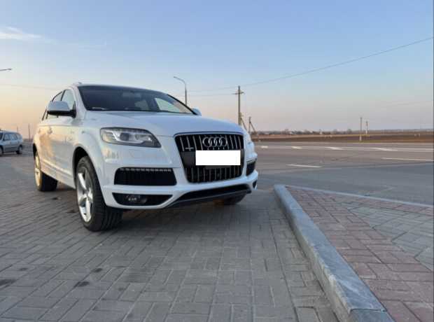 Audi Q7 4L  Рестайлинг, 2015, пробег 156000 км
