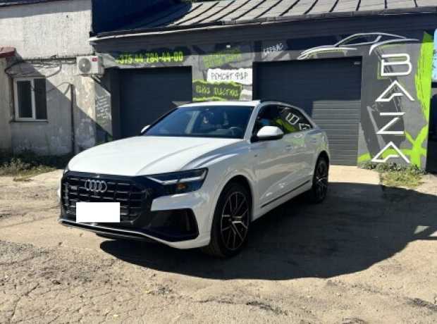 Audi Q8 I, 2019, пробег 56000 км