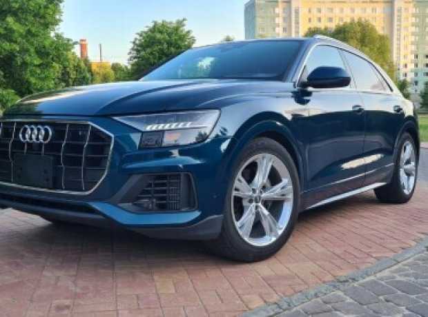Audi Q8 I, 2019, пробег 99600 км