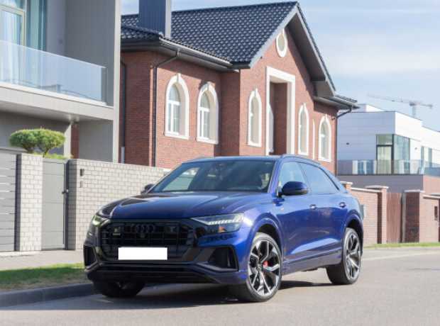 Audi Q8 I, 2020, пробег 55000 км