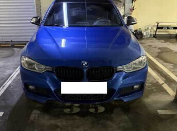 BMW 3 серия F30,F31  Рестайлинг, 2017, пробег 186000 км
