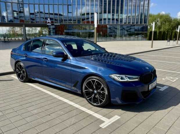 BMW 5 серия G30, G31  Рестайлинг, 2020, пробег 76000 км