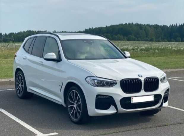 BMW X3 G01, 2021, пробег 74800 км
