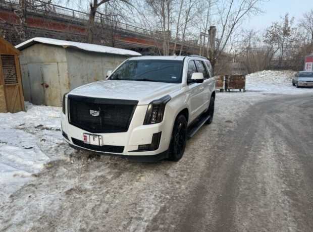 Cadillac Escalade IV, 2017, пробег 195000 км
