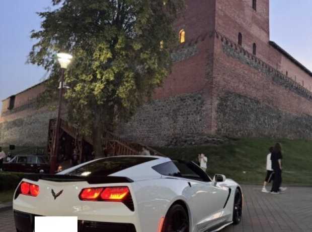 Chevrolet Corvette C7, 2019, пробег 45000 км