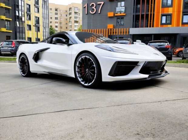 Chevrolet Corvette C8, 2021, пробег 22000 км
