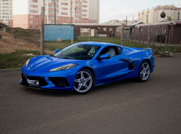 Chevrolet Corvette C8, 2023, пробег 3300 км