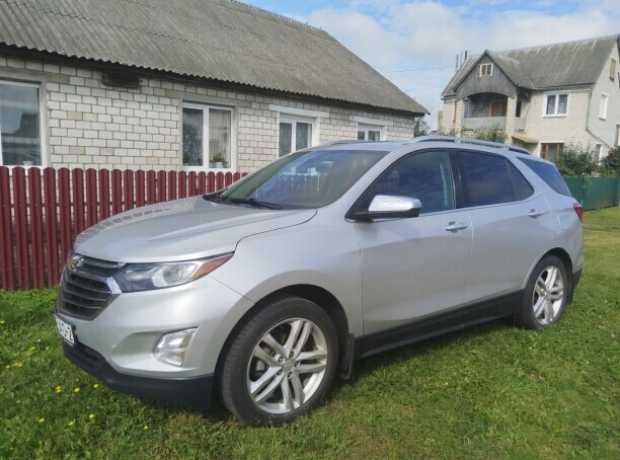 Chevrolet Equinox III, 2018, пробег 108000 км