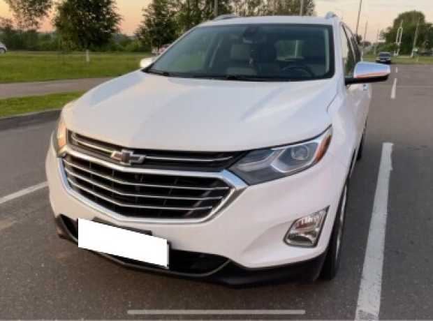 Chevrolet Equinox III, 2018, пробег 110000 км