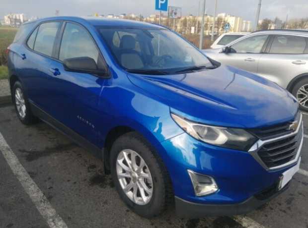 Chevrolet Equinox III, 2018, пробег 111500 км