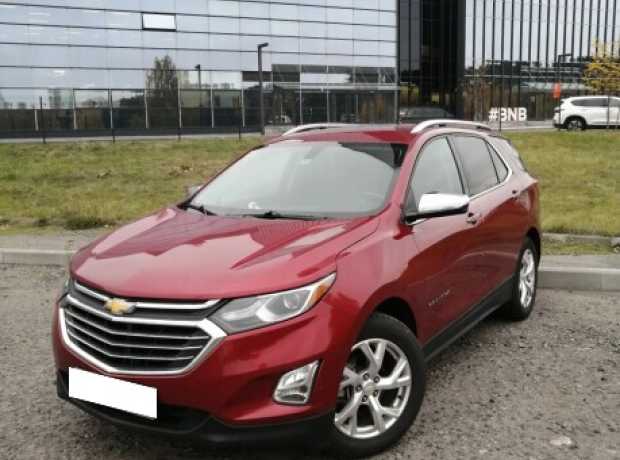 Chevrolet Equinox III, 2018, пробег 123000 км