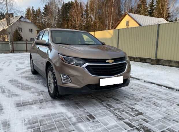 Chevrolet Equinox III, 2018, пробег 171000 км
