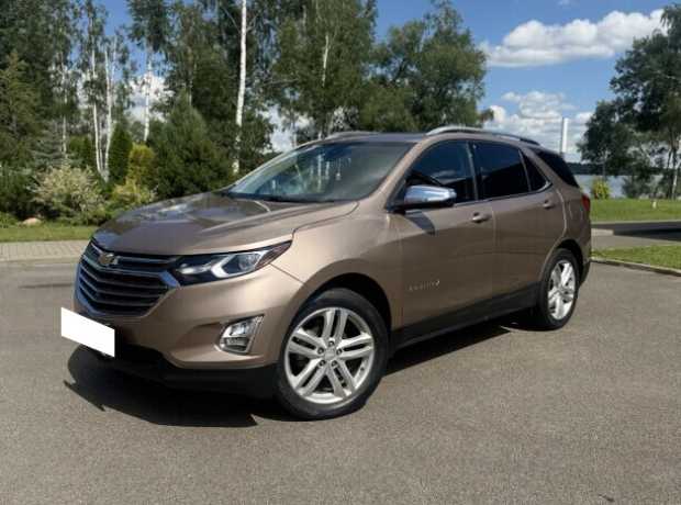 Chevrolet Equinox III, 2018, пробег 232600 км