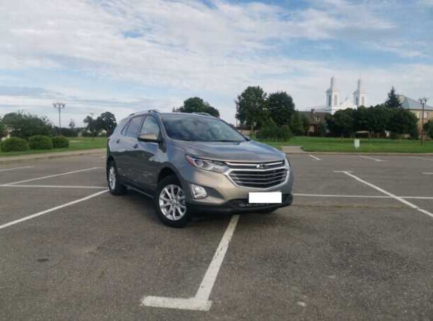 Chevrolet Equinox III, 2018, пробег 35950 км