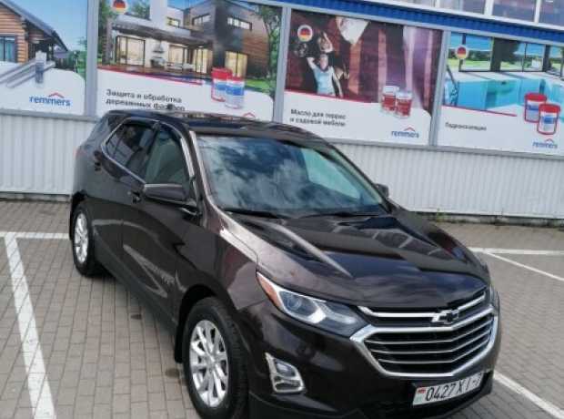 Chevrolet Equinox III, 2019, пробег 54000 км
