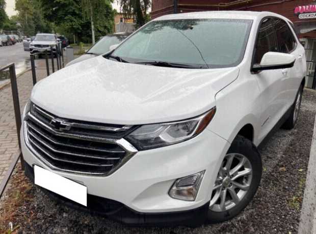 Chevrolet Equinox III, 2019, пробег 62000 км