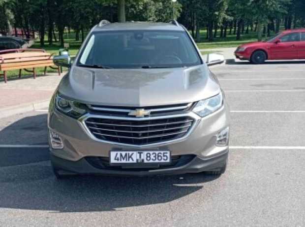 Chevrolet Equinox III, 2019, пробег 95600 км