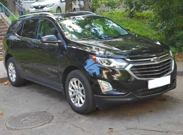 Chevrolet Equinox III, 2020, пробег 108000 км