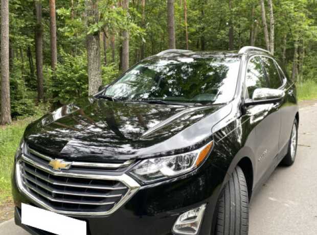 Chevrolet Equinox III, 2020, пробег 57000 км Chevrolet Equinox III, 2020, пробег 57000 км