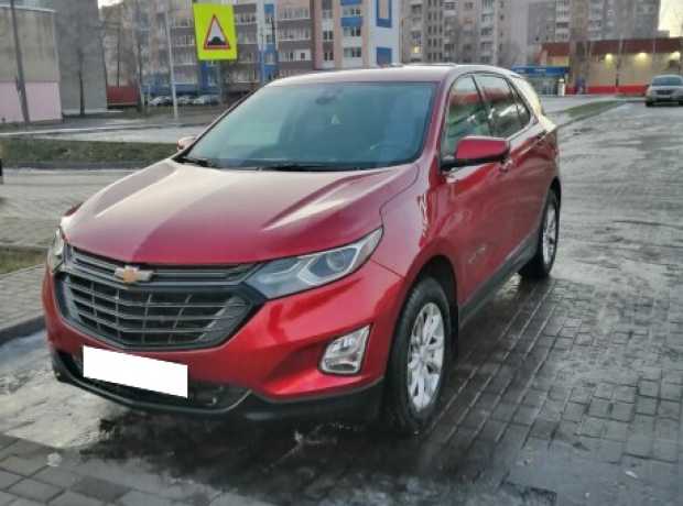 Chevrolet Equinox III, 2020, пробег 72900 км