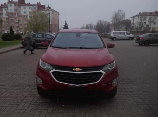 Chevrolet Equinox III, 2020, пробег 93124 км