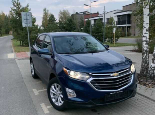 Chevrolet Equinox III, 2021, пробег 58900 км
