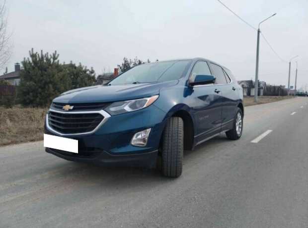 Chevrolet Equinox III, 2021, пробег 73000 км
