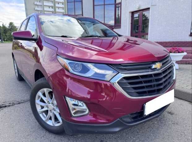 Chevrolet Equinox III, 2021, пробег 84000 км