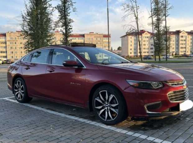 Chevrolet Malibu IX, 2018, пробег 99000 км