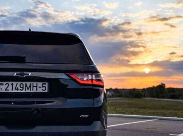 Chevrolet Traverse II, 2018, пробег 115000 км