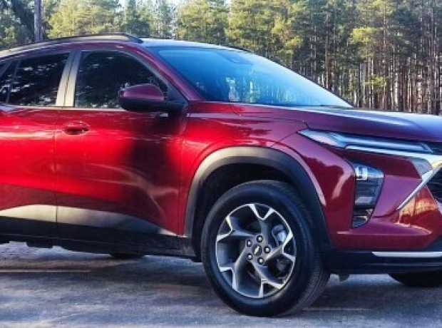Chevrolet Trax II, 2023, пробег 34700 км