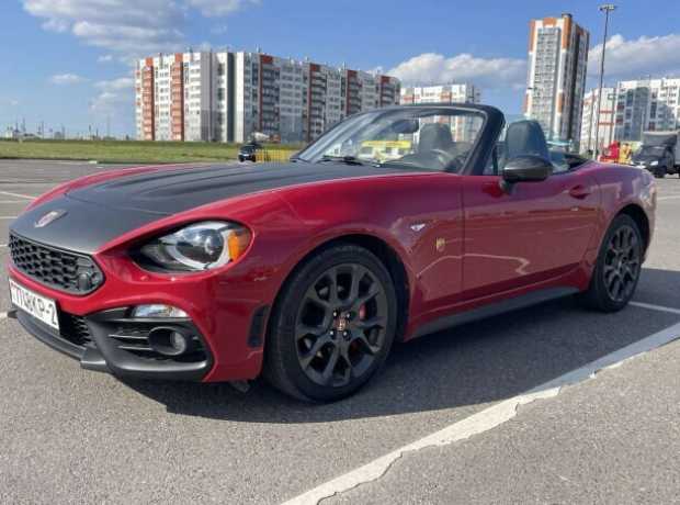 Fiat 124 Spider , 2017, пробег 81000 км