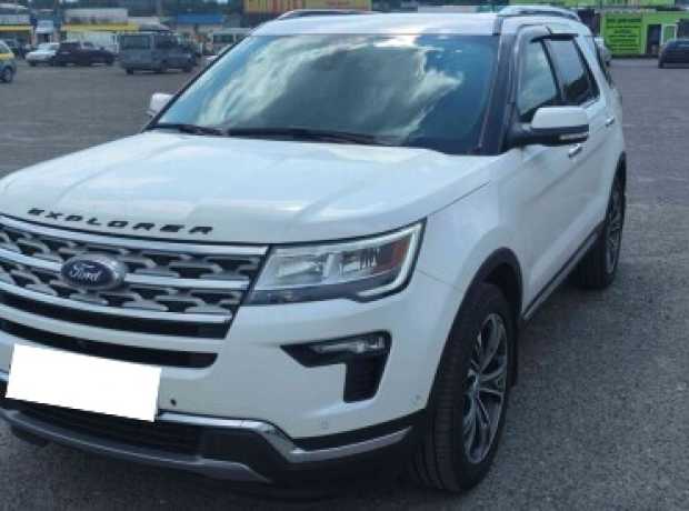 Ford Explorer V  2-й рестайлинг, 2018, пробег 124400 км