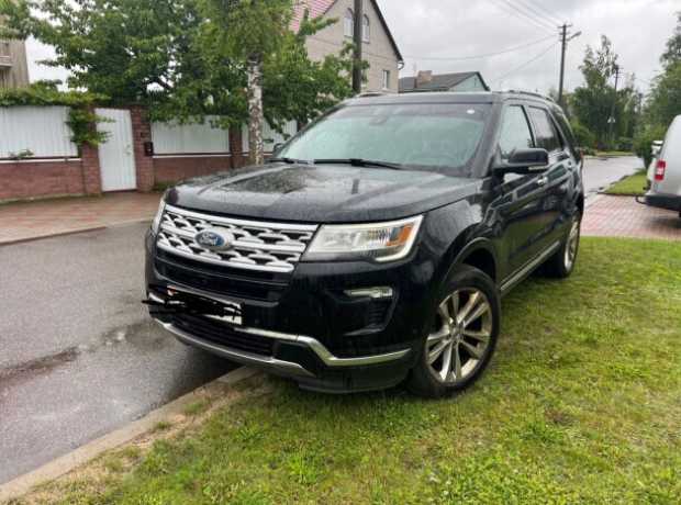 Ford Explorer V  2-й рестайлинг, 2018, пробег 180000 км