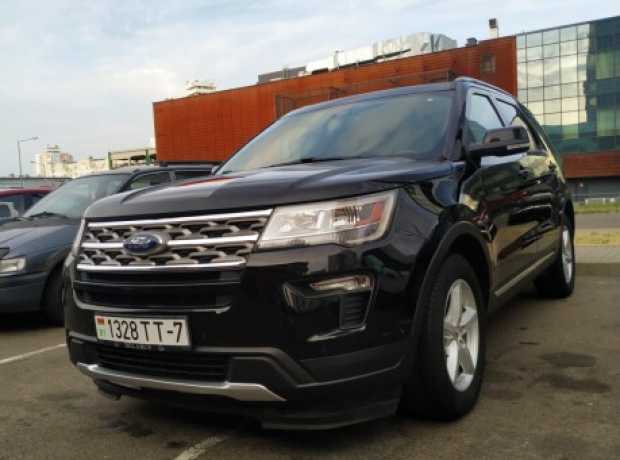 Ford Explorer V  2-й рестайлинг, 2018, пробег 75000 км