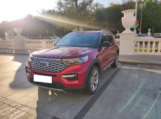 Ford Explorer VI, 2020, пробег 78000 км