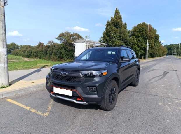 Ford Explorer VI, 2021, пробег 55000 км