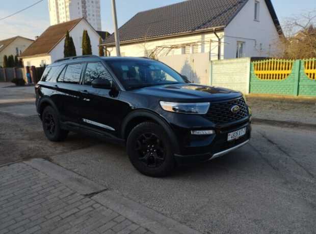 Ford Explorer VI, 2021, пробег 62000 км