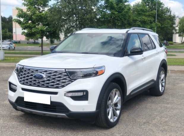 Ford Explorer VI, 2021, пробег 68600 км