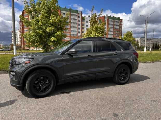Ford Explorer VI, 2022, пробег 7000 км
