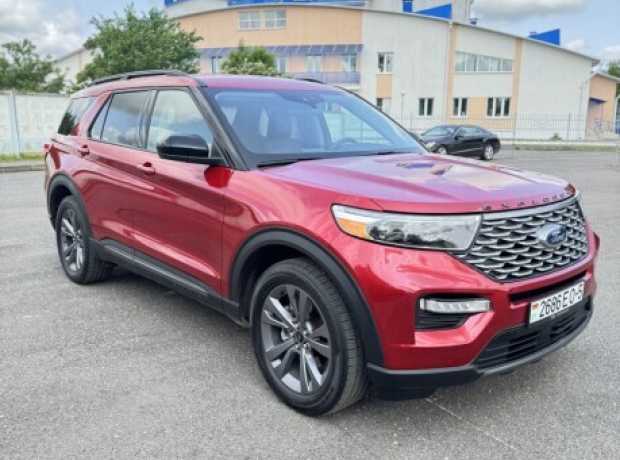 Ford Explorer VI, 2022, пробег 82600 км