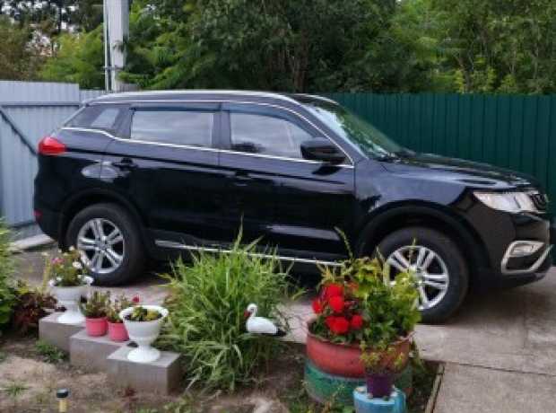Geely Atlas I, 2017, пробег 98000 км