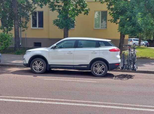 Geely Atlas I, 2018, пробег 119700 км
