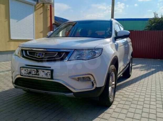 Geely Atlas I, 2018, пробег 65800 км